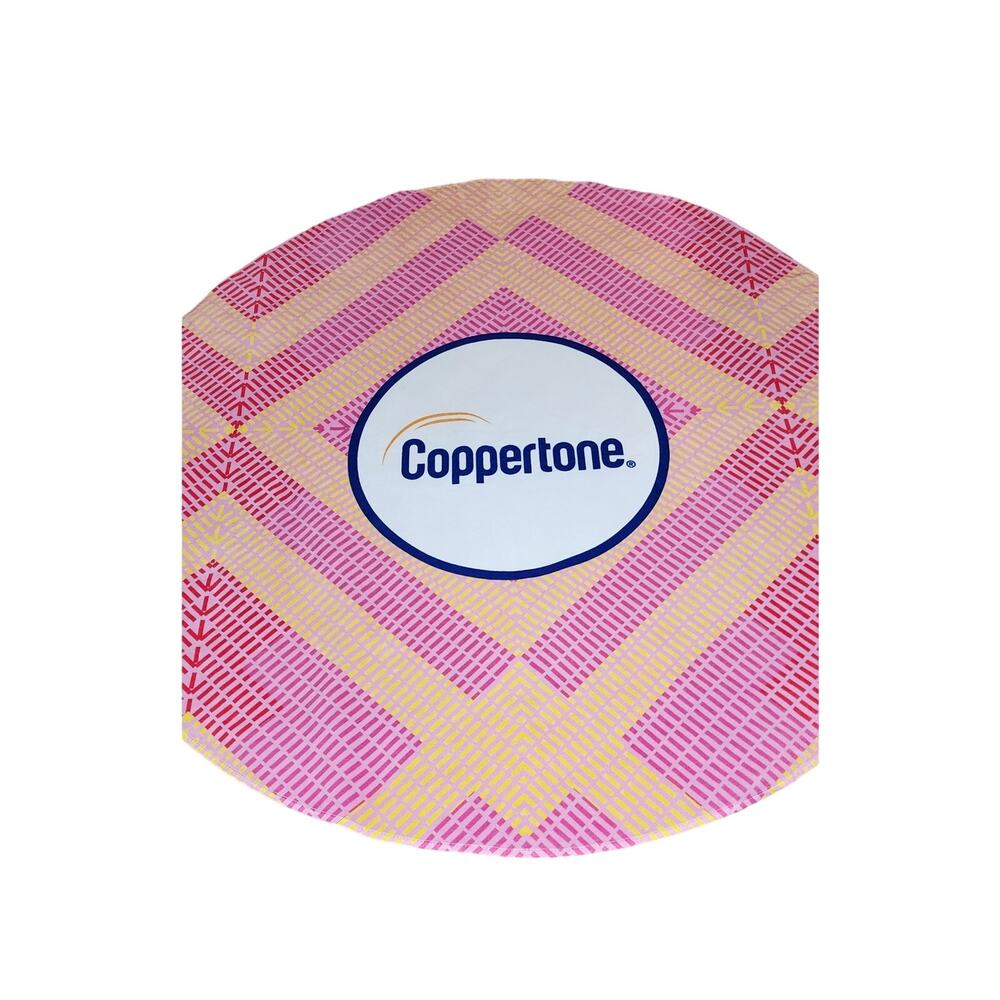 Coppertone Round Beach‎ Towel Blanket